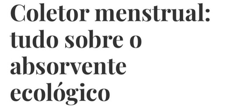 Coletor menstrual: Tudo sobre o absorvente ecológico