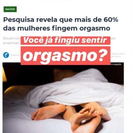 Entrevista para Folha Vitória sobre mulheres que fingem orgasmo
