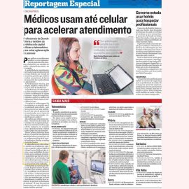 Entrevista para Tribuna sobre telemedicina