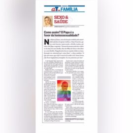 O Papa é a favor da homossexualidade? Como assim?
