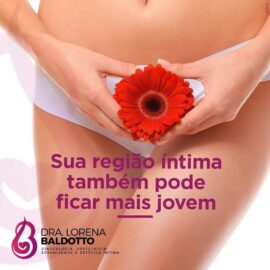 Sua região íntima também pode ficar mais jovem