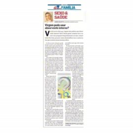 Virgem pode usar absorvente interno?