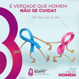 É verdade que homem não se cuida?