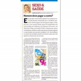 O homem que deve pagar a conta?