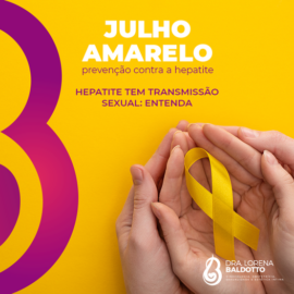 Julho Amarelo – Prevenção contra a hepatite